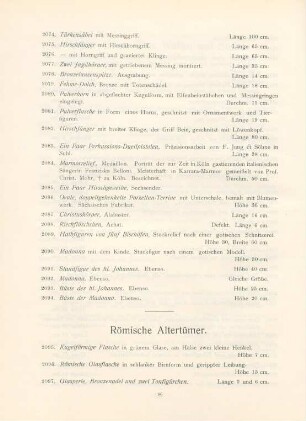 Römische Altertümer
