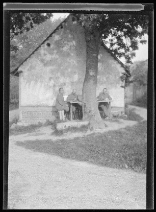 Buscourt (Dep. Somme, Frankreich), nach dem Bade
