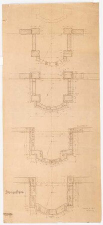 Brommybrücke, Berlin: Schichtenplan: Grundriss