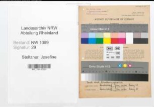 Entnazifizierung Josefine Steltzner , geb. 09.03.1920 (Polizeiangestellte)