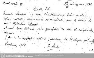 Theologia evangelica ascetica 1274