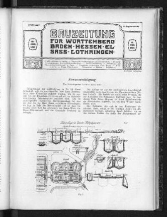 Abwasserreinigung