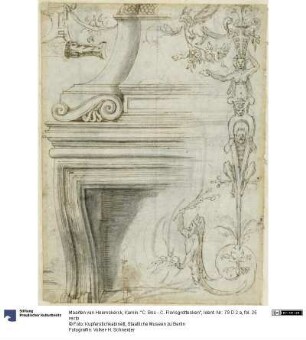 Kamin. "C. Bos - C. Florisgrottesken"