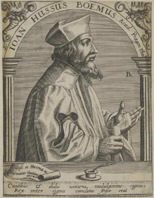 Bildnis des Ioan Hussus