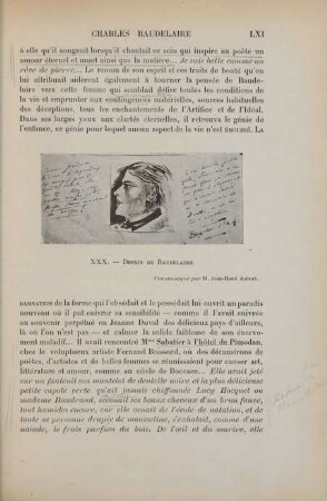 XXX: Dessin de Baudelaire