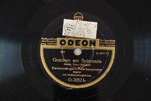 Gretchen am Spinnrade / Musik: Franz Schubert