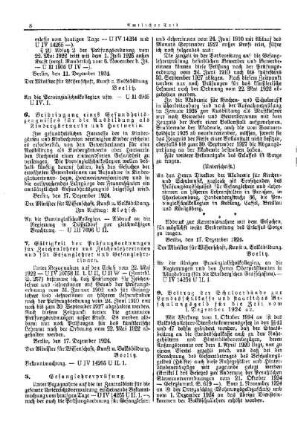 Gültigkeit der Prüfungsordnungen für Zeichenlehrer und Zeichenlehrerinnen und für Gesanglehrer und Gesanglehrerinnen : [Amtlicher Teil]