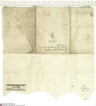 Johann [I. von Henneberg], Abt von Fulda, einigt sich mit Georg (Jurgen) und Wilhelm von Haun (Hune) dahingehend, dass, wegen ihrer Streitigkeiten...