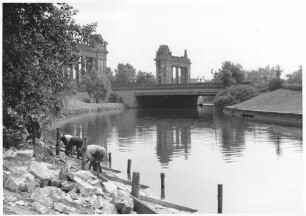 Uferinstandsetzung des Landwehrkanals, Salzufer Berlin-Charlottenburg