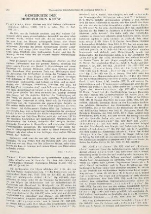 281-283 [Rezension] Wessel, Klaus, Reallexikon der byzantinischen Kunst; Bd. 1: Abendmahl - Dura-Europos