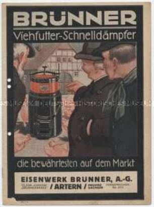 Viehfutter-Schnelldämpfer