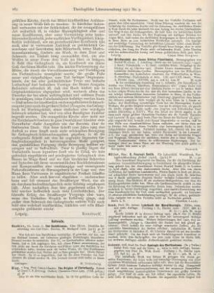 283-284 [Rezension] Bigg, Charles, The Origins of Christianity