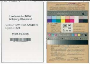 Entnazifizierung Heinrich Wolff , geb. 02.12.1912 (Steiger)