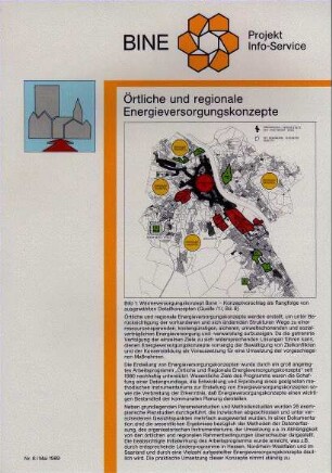Örtliche und regionale Energieversorgungskonzepte.