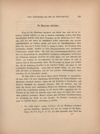 Die Membrana reticularis