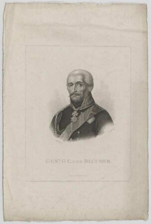 Bildnis des G. L. von Blücher
