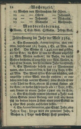 Zeitrechnung