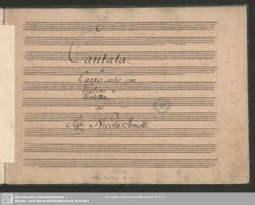 E quando sarà mai - Mus.3032-J-1 : S, strings; PatJ 175-176