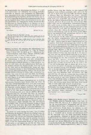 840-842 [Rezension] Jesus in Nazareth