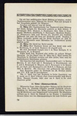 14. Aisne - Champagneschlacht