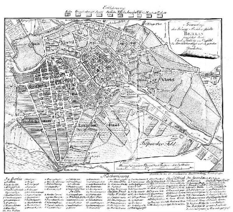 Karte: Grundriß der Königl. Residenzstädte Berlin