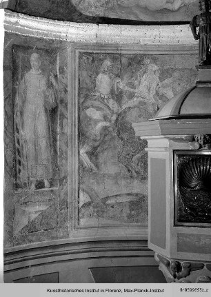 Freskenzyklus mit Christus in der Glorie : Heiliger Laurentius