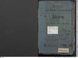 Organisation und Verwaltung des Beuth-Schinkel-Museums, Bd. 3