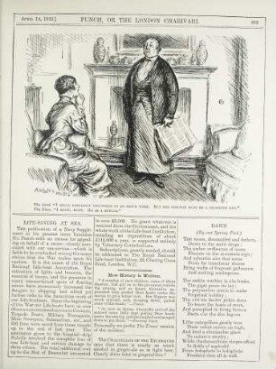 The aunt. "I shall certainly volunteer to do men's work. But the position must be a dignified one."