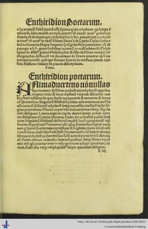 Enchiridion poetarum
