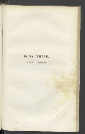 Book Third. March to Mexico