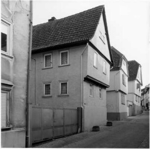 Fachwerkwohnhaus; Bad Homburg, Rind´sche-Stift-Straße 32
