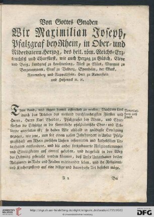 Veranlassung und Zweck