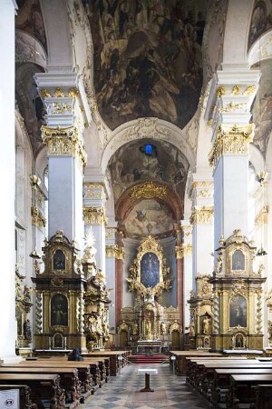 Stadtanlage, Katholische Kirche Sankt Ägidius, Prager Altstadt, Tschechische Republik