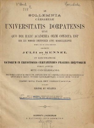 G. Loeschckii commentatio quae inscripta est Die westliche Giebelgruppe am Zeustempel zu Olympia