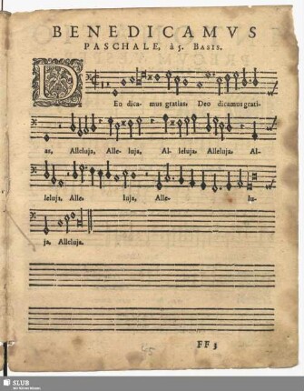 Benedicamus Paschale, à 5