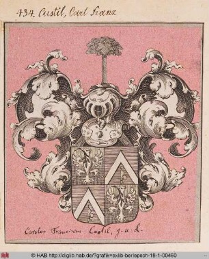Wappen des Carl Franz Custil