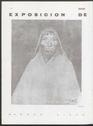 Exposición de José Sabogal - Buenos Aires [1928] : Asociación "Amigos del Arte"