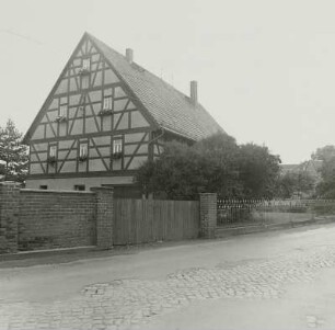Glauchau-Gesau, Wohnstallhaus, Straßenansicht