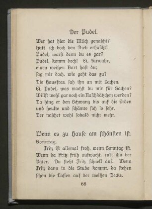 Der Pudel.