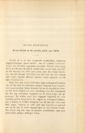 Elfde hoofdstuk. Groot-Atjeh in de eerste helft van 1878