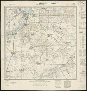Meßtischblatt 511, neue Nr. 1843 : Franzburg, 1935 : Franzburg. - Hrsg. 1886, bericht. 1925. - 1:25000. - [Berlin]: Reichsamt für Landesaufnahme, 1935. - 1 Kt.