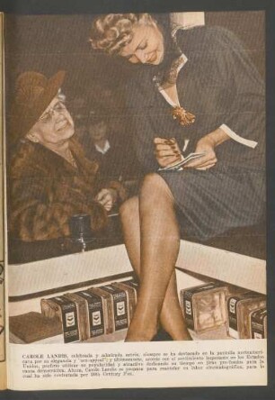 [Fotografía de] Carole Landis