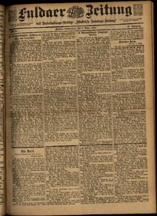 Ausgabe vom Donnerstag, den 09. März 1899.