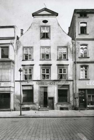 Fassade des Bürgerhauses Fischerstrasse 41 in Elbing