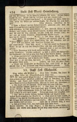 154-156, XX. Aufs Fest Michaelis