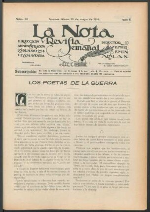 Los poetas de la guerra