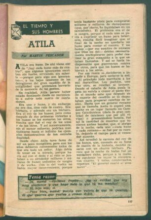 Atila : tiempo y sus hombres