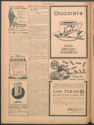 Sigue el abaratamiento de la vida en la América del Norte : La campaña de verano en la República Argentina