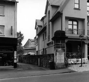 Stadtmauer; Hessisch Lichtenau, Landgrafenstraße, Wallstraße, Kirchstraße, Heinrichstraße, Burgstraße 18, Burgstraße 16, Burgstraße