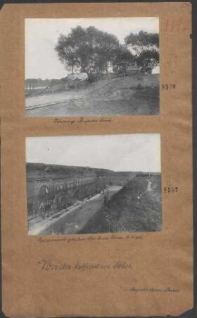 Schwierige Straße vor Lowicz